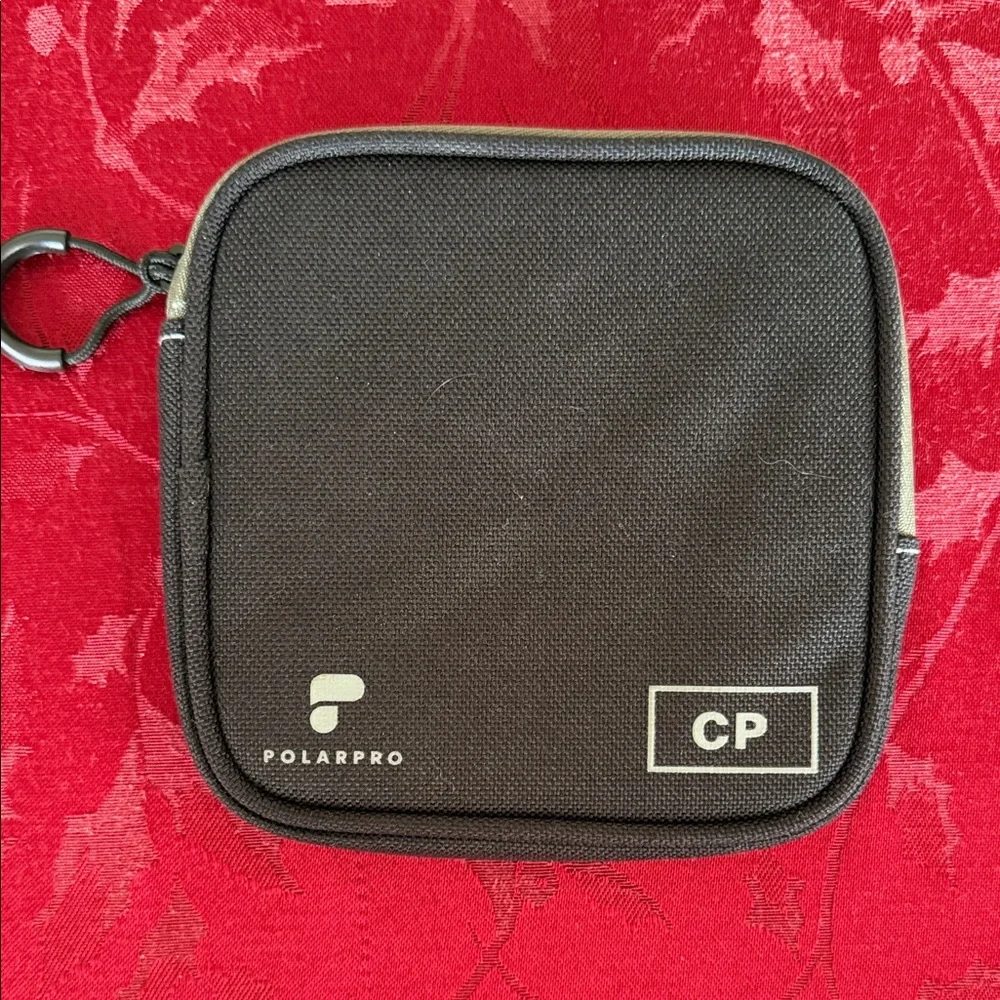 Black Camera Filter Case Set